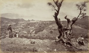 Solola, Guatemala door Eadweard Muybridge