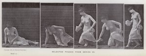 De menselijke figuur in beweging: Geselecteerde fasen uit serie 56 door Eadweard Muybridge