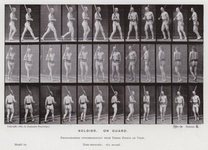 De menselijke figuur in beweging: Soldaat, op wacht