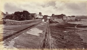 De muren, Panama door Eadweard Muybridge