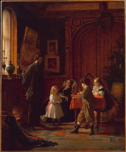Kersttijd, de familie Blodgett