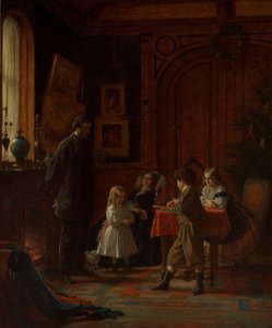 Kersttijd, de familie Blodgett, 1864