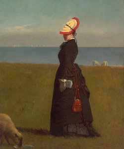 Lammetjes, Nantucket door Eastman Johnson