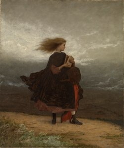Het meisje dat ik achterliet, ca. 1872 door Eastman Johnson