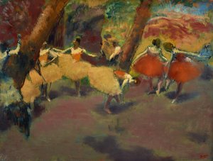 Voor de Opvoering door Edgar Degas