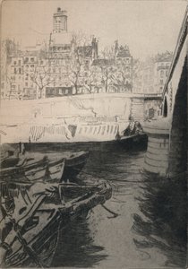 St Gervais, 1915 door Edgar Chahine