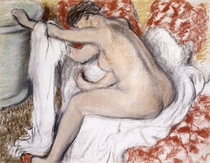 Na het bad (Vrouw die zichzelf droogt); La Sortie du Bain (Femme S