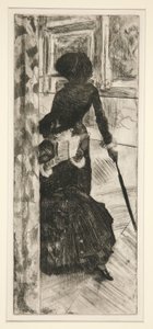 In het Louvre: Schilderij (Mary Cassatt)