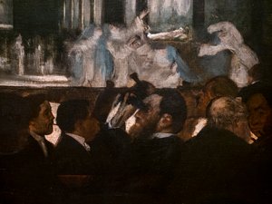 Ballet van Robert de Duivel (detail) door Edgar Degas