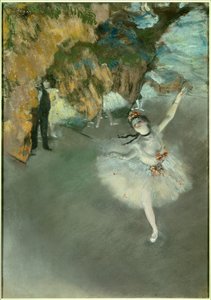 Ballet of De Ster of Danser op het podium