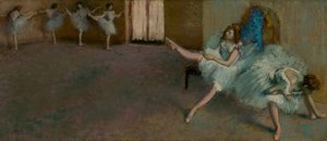 Voor het ballet, 1890-1892