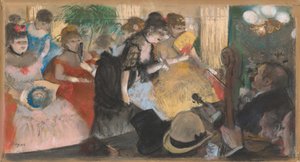 Cafe-Concert (Cabaret), c.1876-77 door Edgar Degas