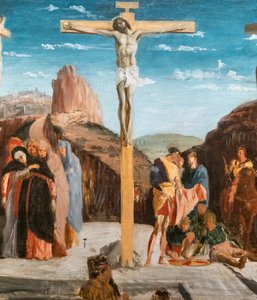 Calvarie (kopie naar Andrea Mantegna) (detail) door Edgar Degas
