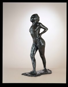 Dancer At Rest, Hands On Hips, Right Leg Forward, c. 1881-1890 (cast 1919-1925)