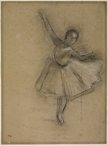 Danseres die zich omdraait