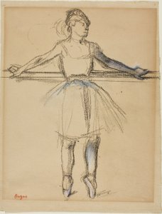 Danser bij de Bar door Edgar Degas