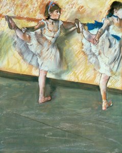 Dansers aan de bar, ca. 1877-79 door Edgar Degas