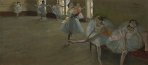 Dansers in de Klas door Edgar Degas