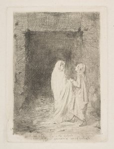 Dante en Vergilius, 1857 door Edgar Degas