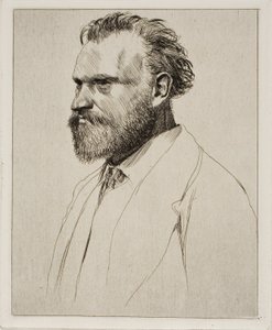 Edouard Manet, borstbeeldportret door Edgar Degas
