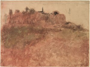 Estérel Dorp, c.1890 door Edgar Degas