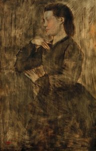 Vrouwenportret door Edgar Degas