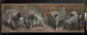 Fries van dansers door Edgar Degas