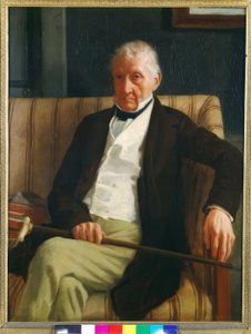 Hilaire Degas, grootvader van de kunstenaar door Edgar Degas