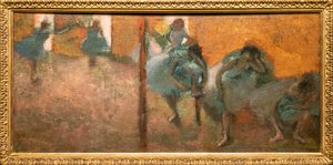 Thuisdansers. Rond 1900-1905. Olieverf op doek.