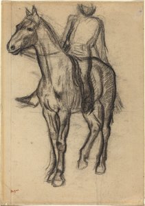 Paard en ruiter, ca. 1878