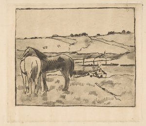 Paarden in de Weide, 1891-92