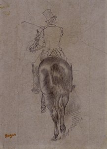 Jager op een Paard