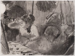 Intimiteit door Edgar Degas