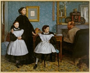 De familie Bellelli door Edgar Degas