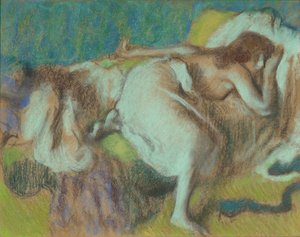 Le Repos, circa 1893 door Edgar Degas