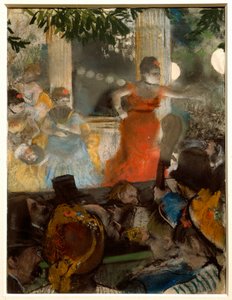 Le cafe concert, à ambassadeurs door Edgar Degas