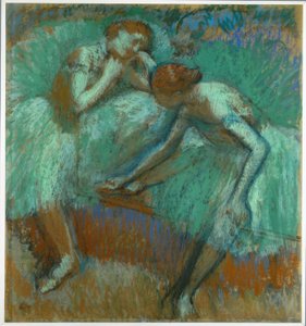 De grote groene danseressen