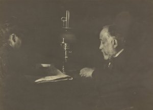 Louise Halévy leest voor aan Degas