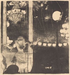 Mademoiselle Bécat in het Café des Ambassadeurs Aux Ambassadeurs: Mlle Bécat, ca. 1877