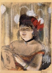 Mademoiselle Dumay, Zangeres, ca. 1879