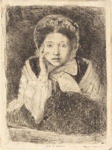Marguerite De Gas, de Zus van de Kunstenaar, 1860-1862