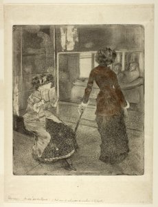 Mary Cassatt in het Louvre: De Etruskische Galerij