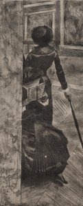 Mary Cassatt in het Louvre: De Schilderijen Galerij, 1879-1880