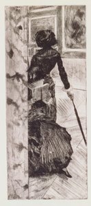 Mary Cassatt in het Louvre: De Schilderijen Galerij, 1879-80