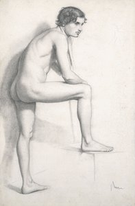 Naaktstudie, c.1858