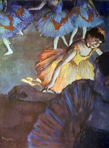 Een Ballet Gezien vanuit een Opera Box door Edgar Degas