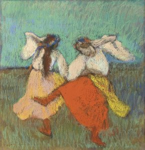 Russische danseressen. Rond 1899