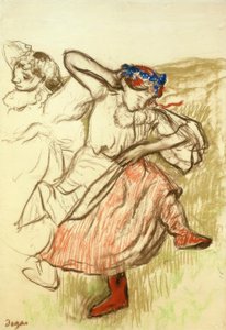 Russische danseressen door Edgar Degas