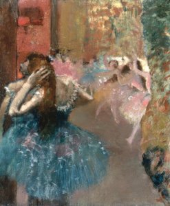 Balletscène door Edgar Degas