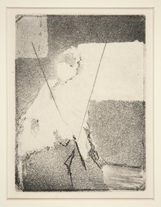 Zittende Vrouw met Hoed en Sjaal, ca. 1879 door Edgar Degas